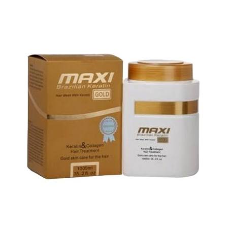 Maxi Brazilian Gold Protein & Keratin Hair Treatment – 1000ml